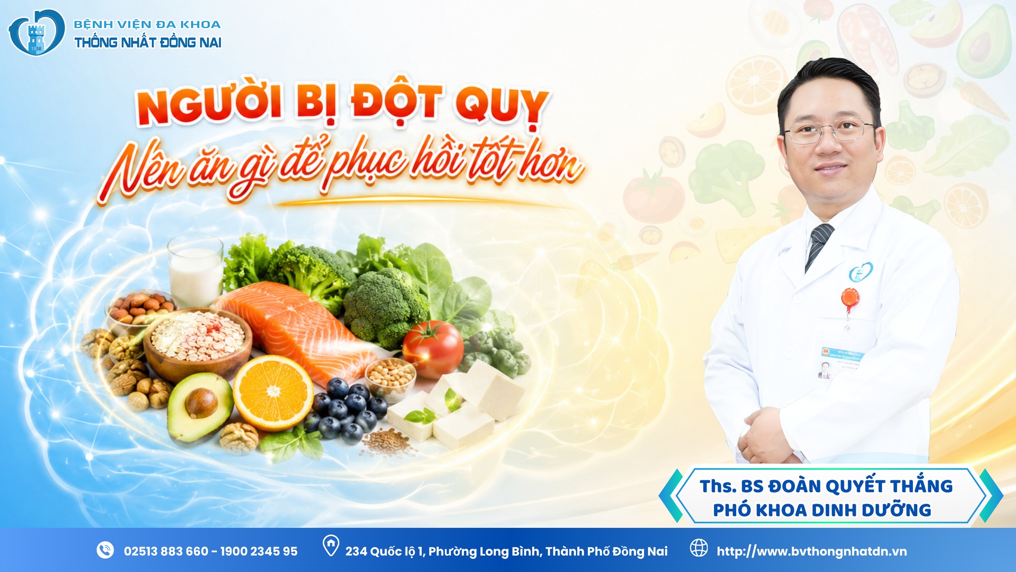 NGƯỜI BỊ ĐỘT QUỴ NÊN ĂN GÌ ĐỂ PHỤC HỒI TỐT HƠN?