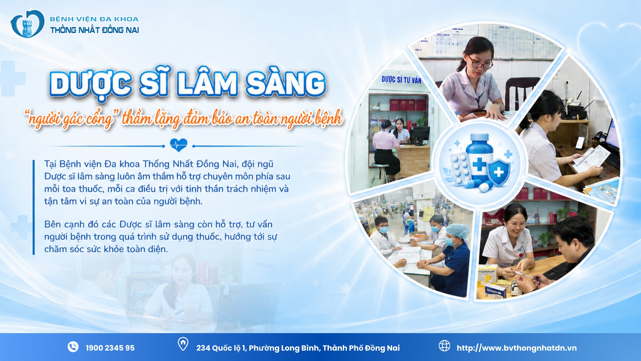 DƯỢC SĨ LÂM SÀNG – “NGƯỜI GÁC CỔNG” THẦM LẶNG ĐẢM BẢO AN TOÀN NGƯỜI BỆNH